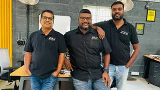 Zulu Defence co-founders (from left) Rajagopal Sethuraman, CFO; Nagendran Kandasamy, CEO; and Shashikumar Ramakrishna, CTO Zulu Defence co-founders (from left) Rajagopal Sethuraman, CFO; Nagendran Kandasamy, CEO; and Shashikumar Ramakrishna, CTO