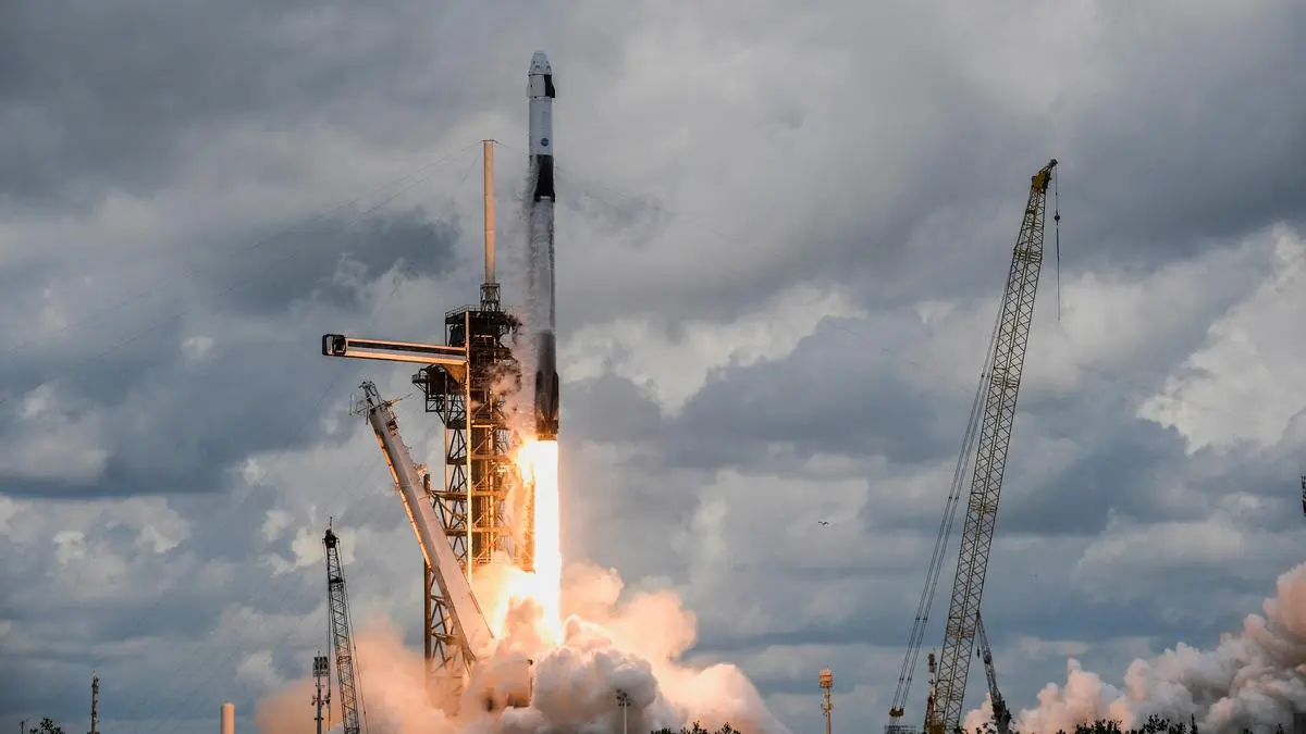 SpaceX launches crew after NASA, Russia space chief meeting