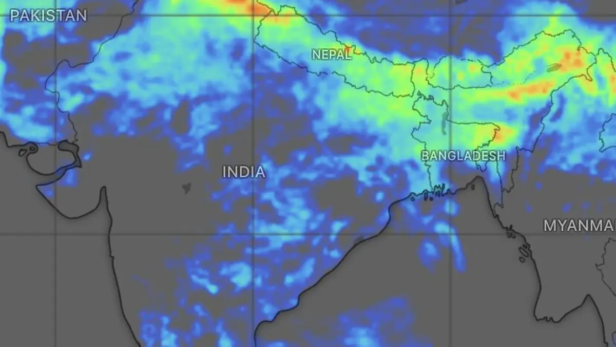 Thunderstorms invade parts of country as heat engine forced out of land into sea