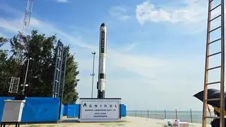 Chennai-based private space technology start-up Agnikul Cosmos successfully test launched the Agnibaan rocket powered by the world’s first single-piece 3D printed semi-cryogenic engine from the Satish Dhawan Space Centre (SDSC) SHAR, in Sriharikota Chennai-based private space technology start-up Agnikul Cosmos successfully test launched the Agnibaan rocket powered by the world’s first single-piece 3D printed semi-cryogenic engine from the Satish Dhawan Space Centre (SDSC) SHAR, in Sriharikota