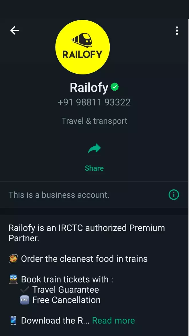 IRCTC allows you to check PNR status on WhatsApp 