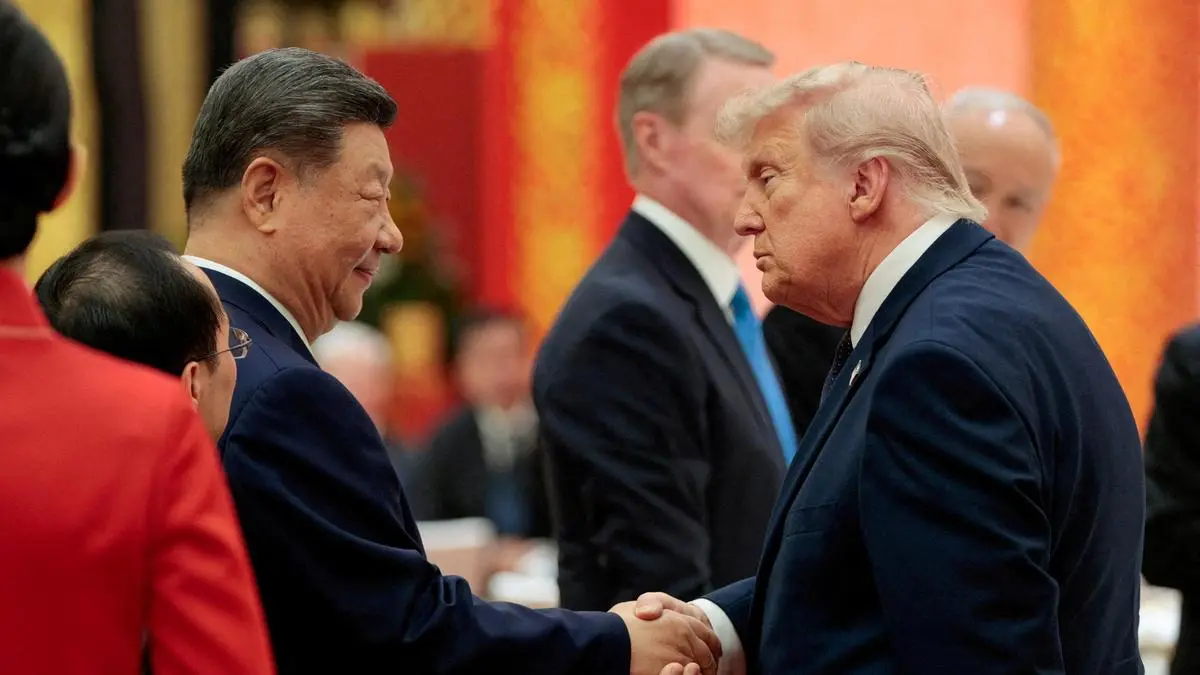 Trump and Xi set for second day of talks after Taiwan warning