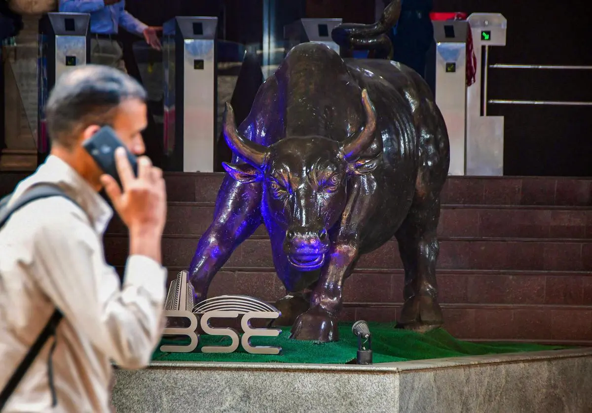 File photo of Bombay Stock Exchange (BSE) building in Mumbai