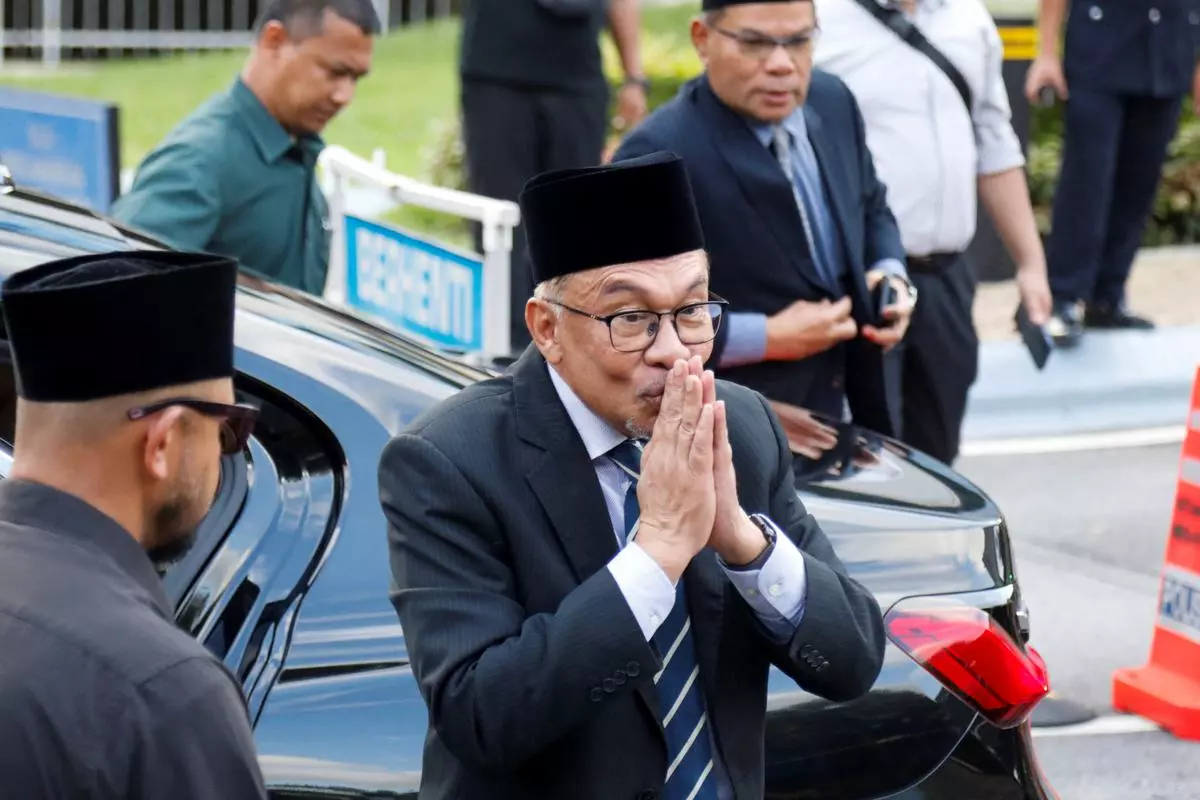 File photo: Malaysia’s Prime Minister, Reformist leader Anwar Ibrahim