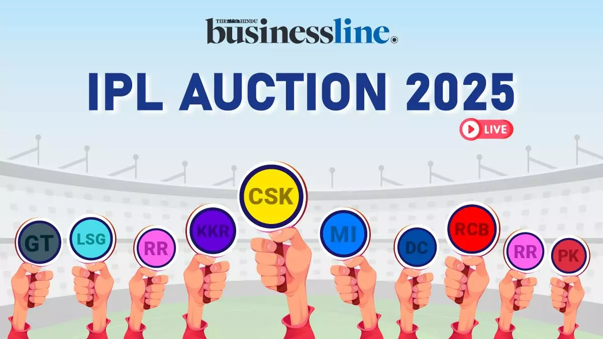 IPL Auction 2025 Live: Mega auction takes place in Jeddah, Saudi Arabia