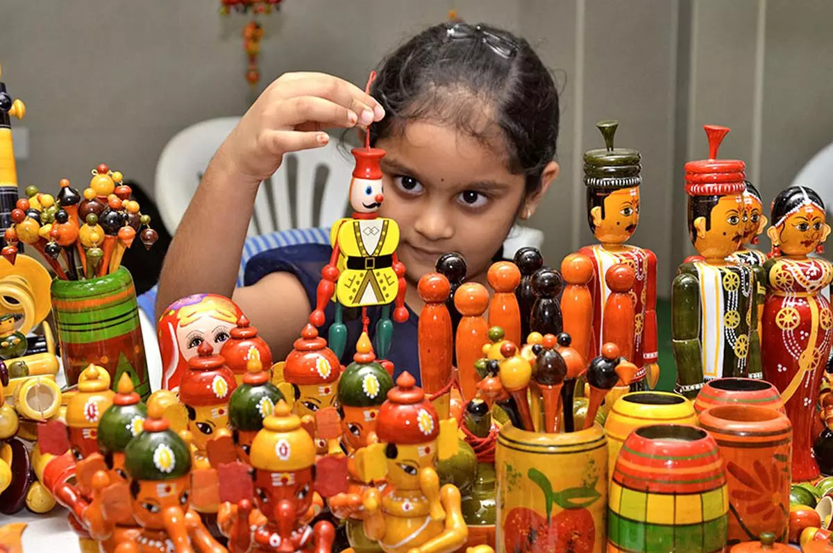 There is enormous scope for export of traditional toys from India