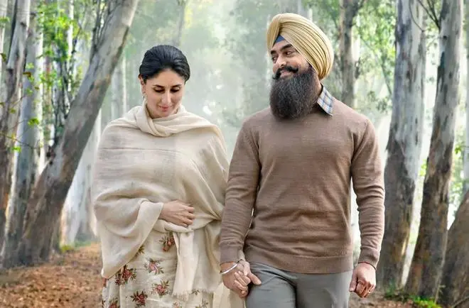 A still from ‘Laal Singh Chaddha’