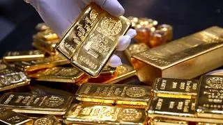 In MCX, gold for delivery in April touched an all-time high of ₹85,384 per 10 grams and closed at ₹85,325