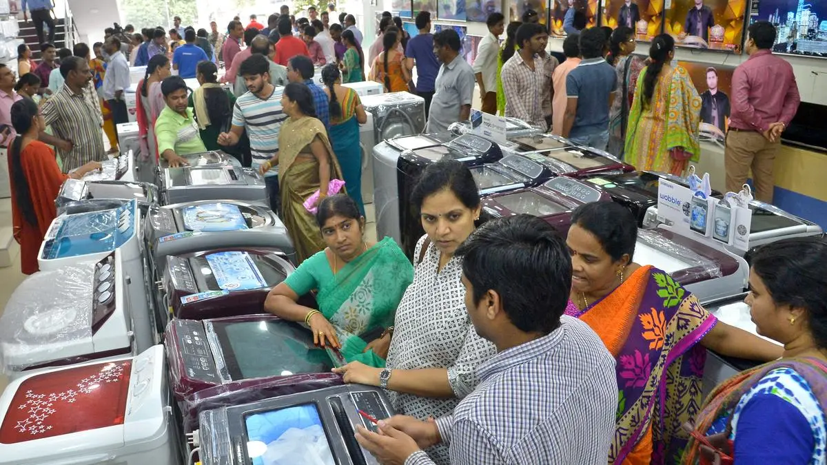 Consumer durables firms ring in chartbuster Diwali; sales surge up to 45% after GST cuts Consumer durables firms ring in chartbuster Diwali; sales surge up to 45% after GST cuts