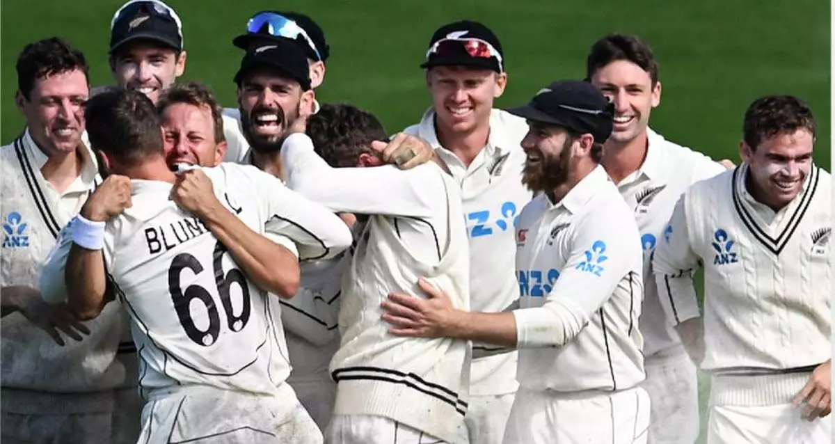 The two-match series ended in a 1-1 draw, with England having won the first test in Mount Maunganui by 267 runs.