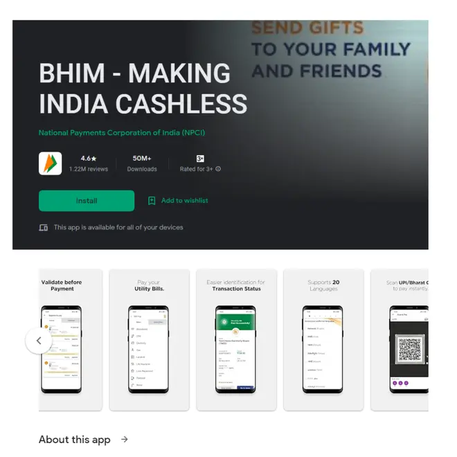 BHIM on Google Play BHIM on Google Play