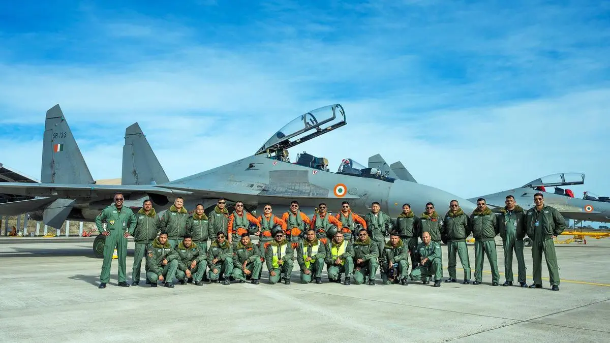Indian Air Force joins France in bilateral 'Garuda' air exercise at Mont‑de‑Marsan