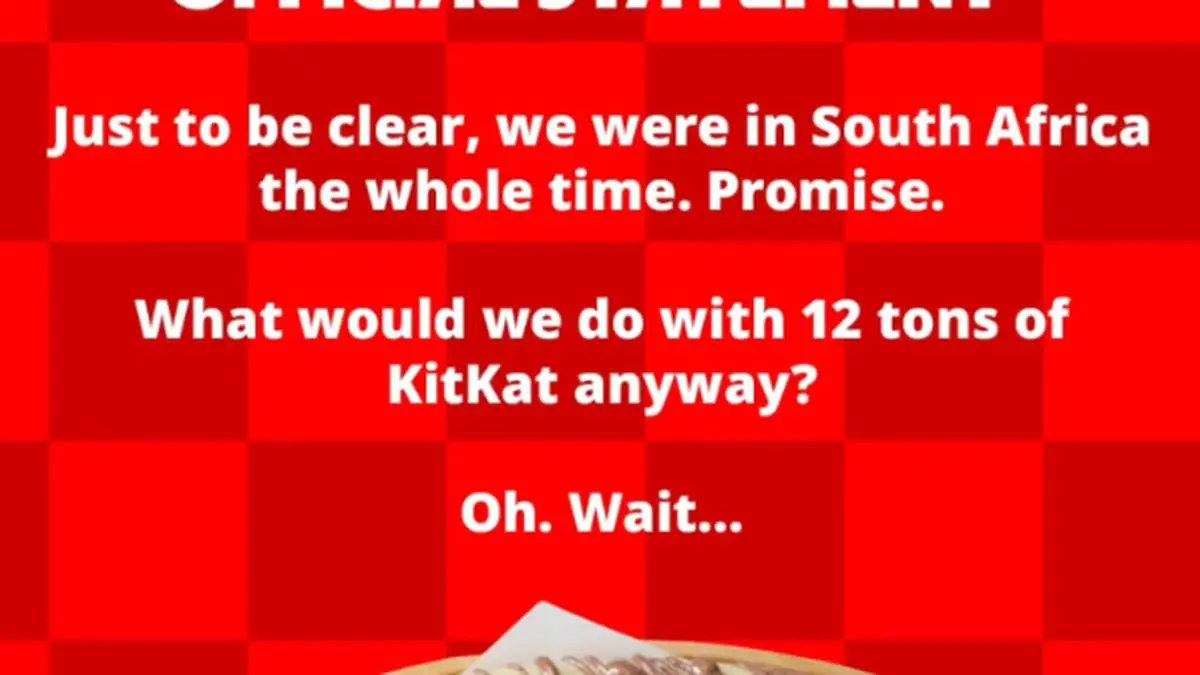 Taking a sweet break