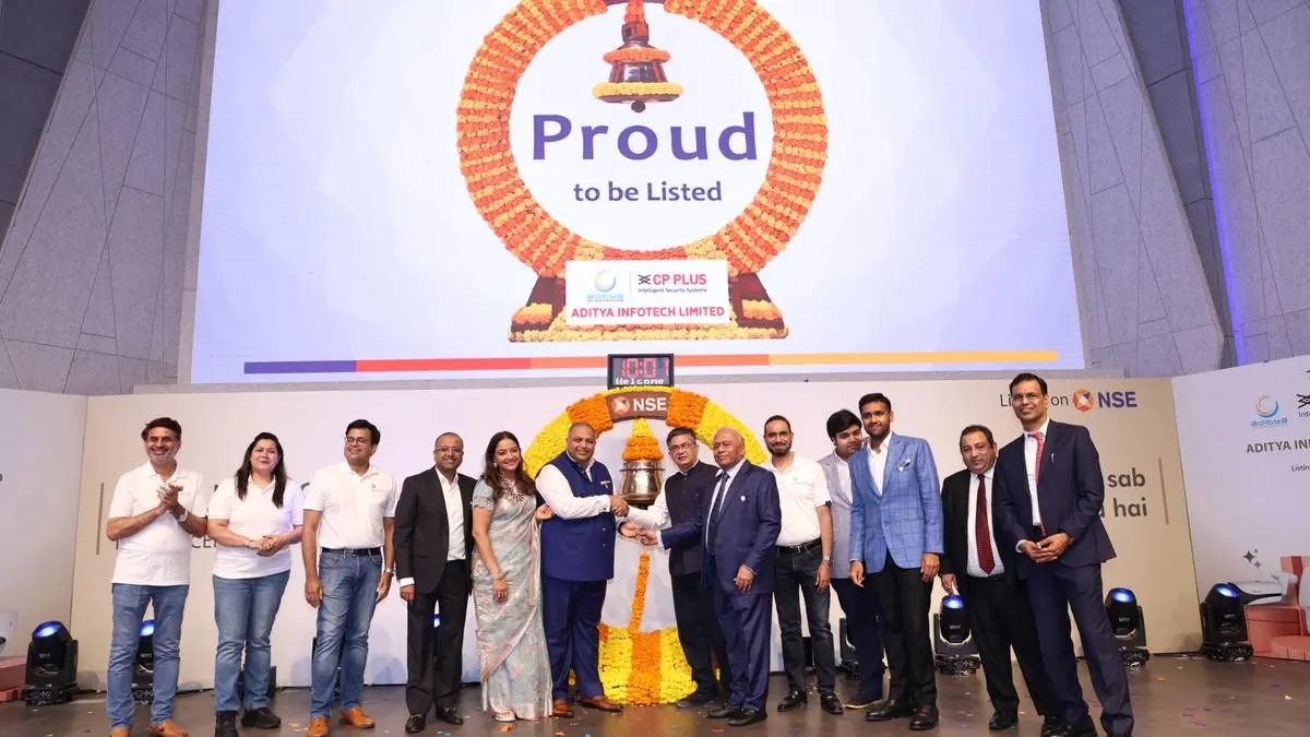 Aditya Infotech shares debut at over 50% premium