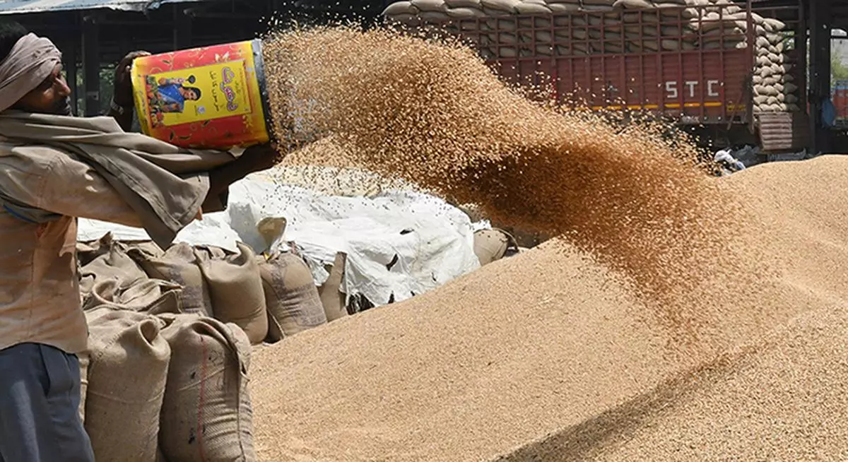 Traders said that the decision to release wheat under OMSS is likely to bring down wheat prices by ₹200/quintal immediately and further cool down over the next few days once the actual stock hits the market.