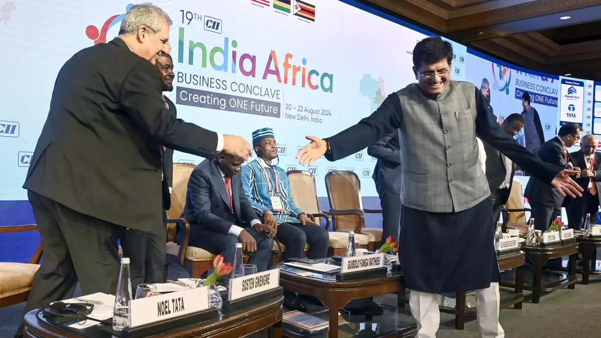 India, Africa should aim to double bilateral trade to 0 billion in 7 years: Goyal