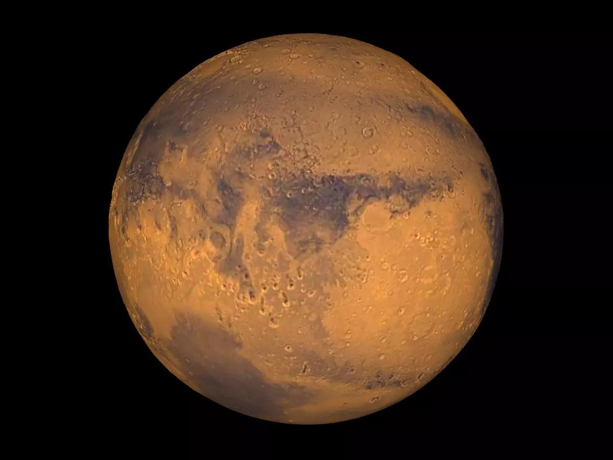 File picture of planet Mars
