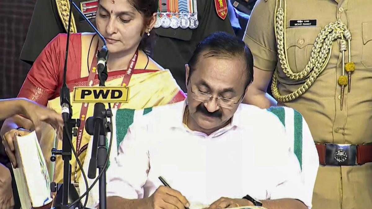 VD Satheesan sworn in as Kerala CM as UDF returns to power after a decade
