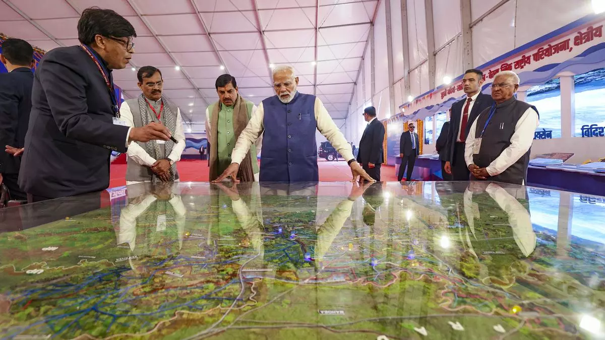 PM Modi lays foundation stone for Ken-Betwa River Link Project