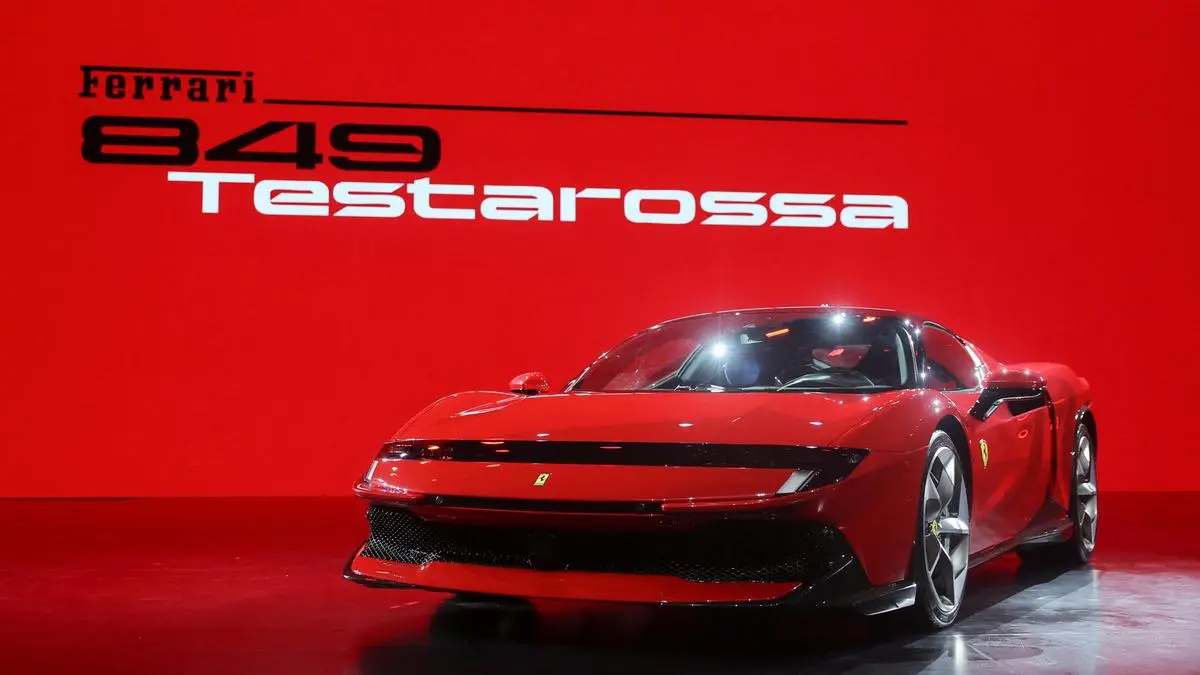 Ferrari unveils ₹10.37 crore 849 Testarossa at first Indian national premiere