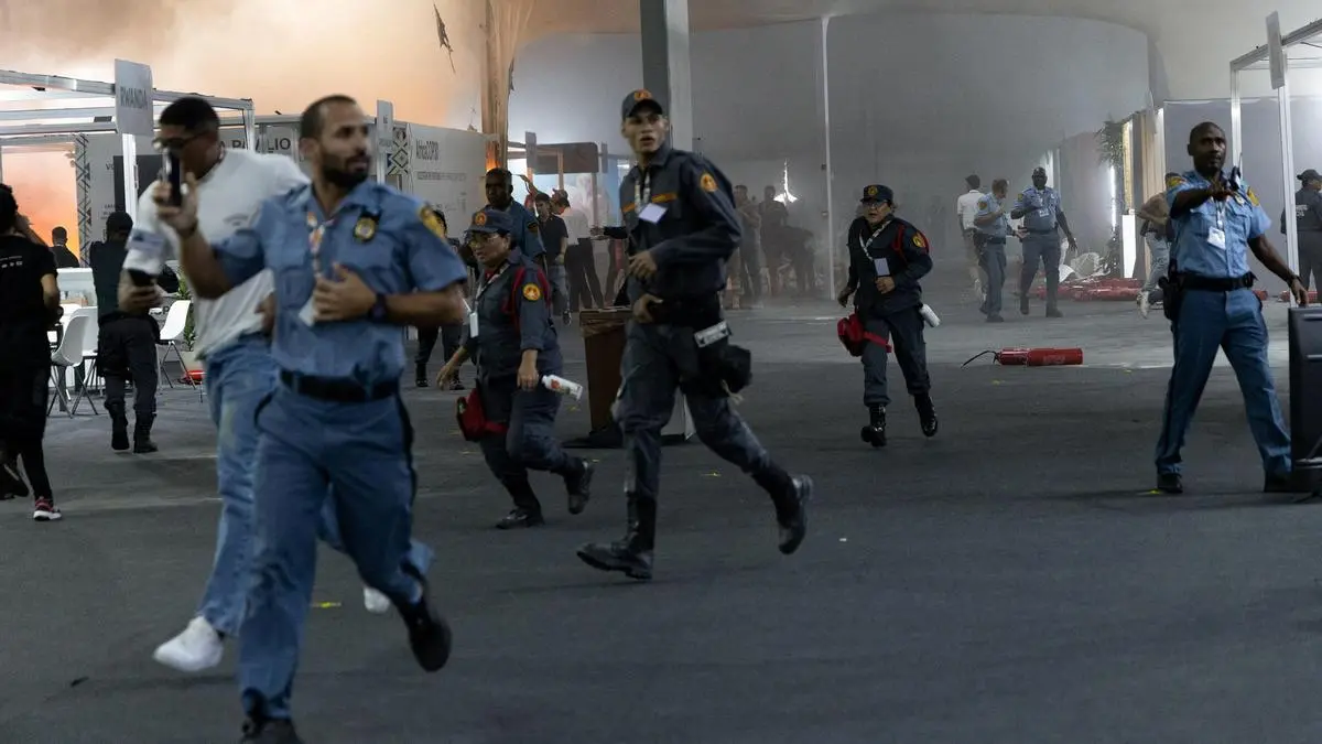 Fire breaks out at main venue of UN COP30 Climate Summit in Brazil’s Belem, 21 people injured