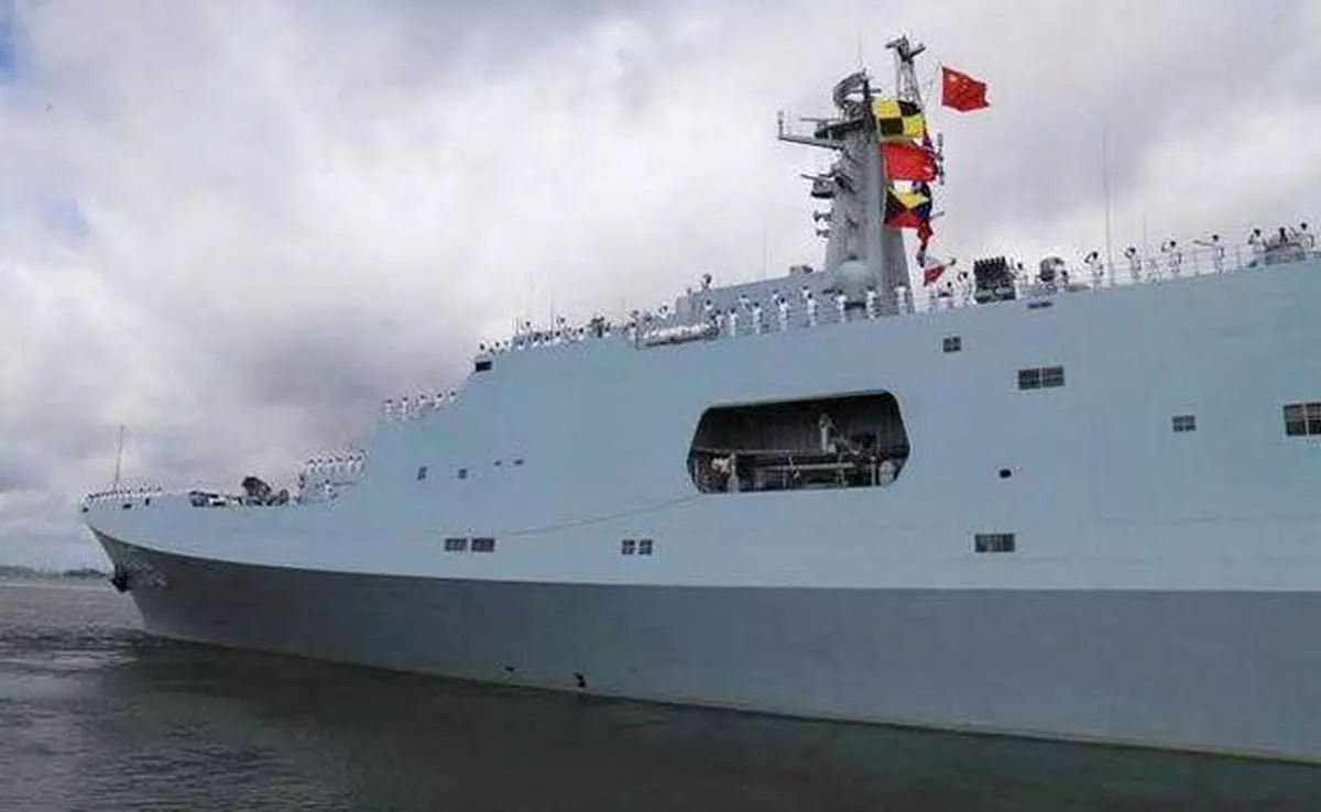 中国为巴基斯坦设计的八艘汉珠尔级潜艇中的第一艘已下水