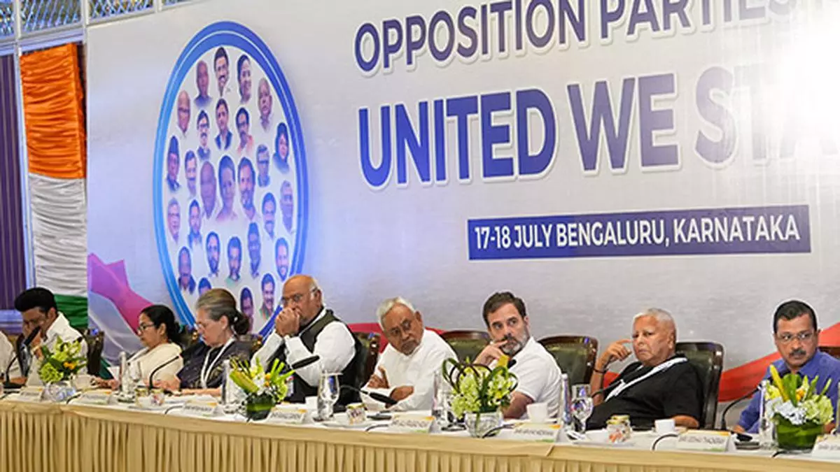 Opposition Parties Form Alliance Called India For 2024 Elections The Hindu Businessline
