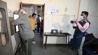 TIMELY DIAGNOSIS. Portable, handheld X-ray devices enable on-the-spot TB screening even in remote settings TIMELY DIAGNOSIS. Portable, handheld X-ray devices enable on-the-spot TB screening even in remote settings