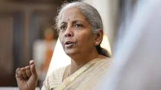 Union Finance Minister Nirmala Sitharaman