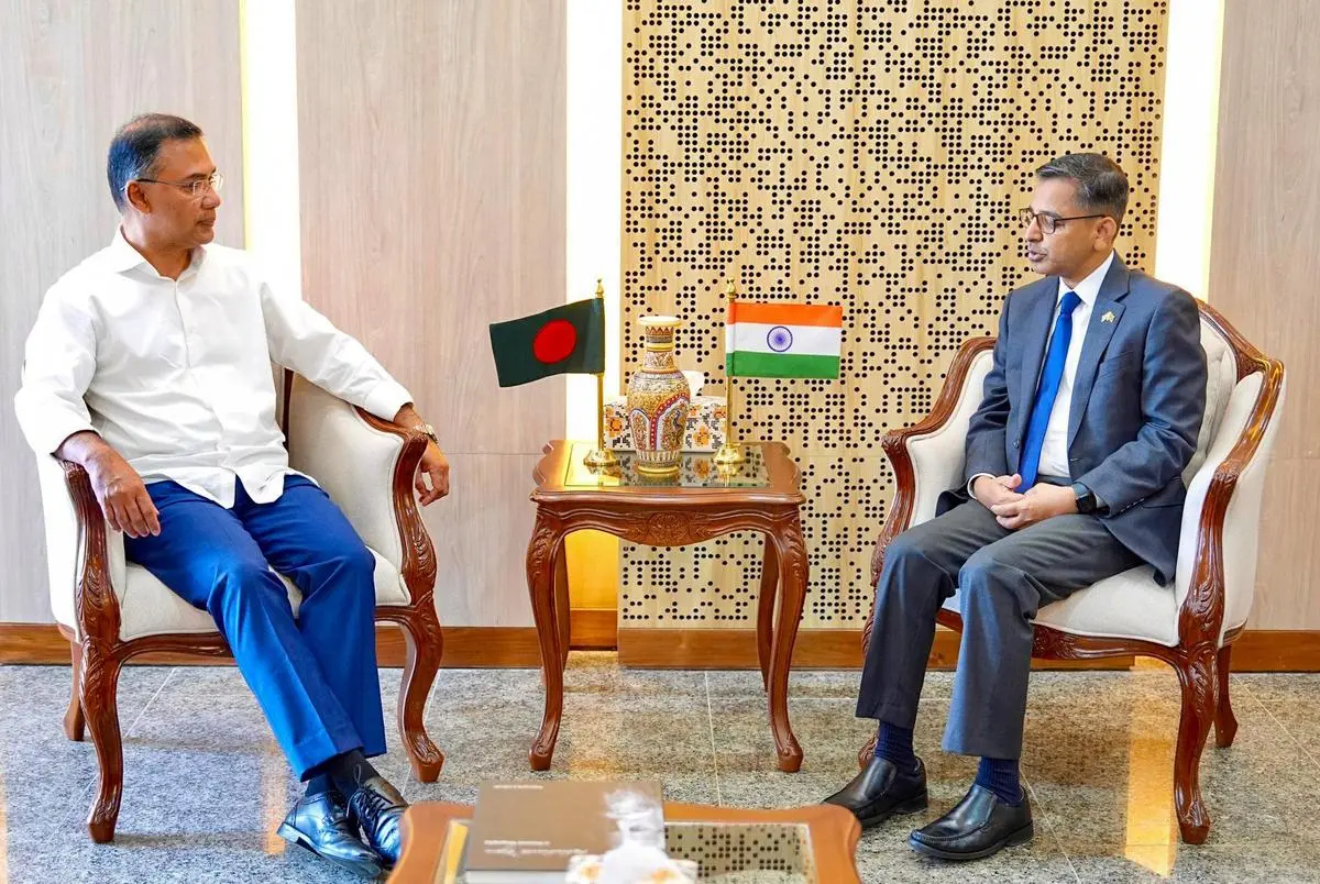 thehindubusinessline.com - Indian envoy meets B'desh PM; signals positive, constructive ties