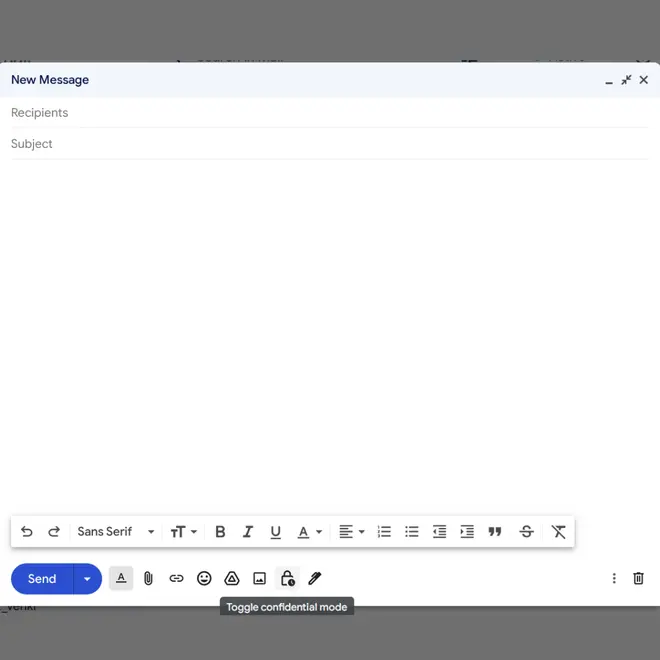 Gmail’s confidential mode Gmail’s confidential mode
