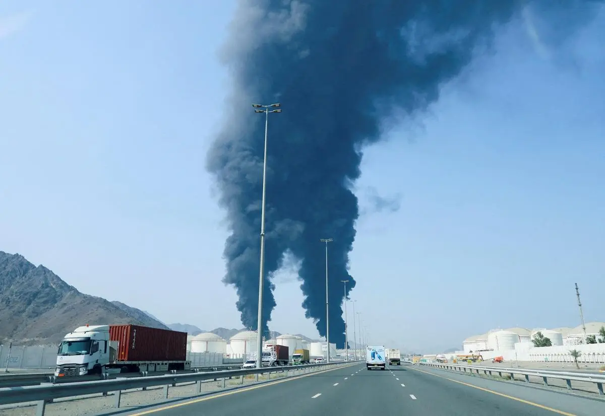thehindubusinessline.com - Drone strike triggers fire at Fujairah Oil Industry Zone; 'no casualties' reported