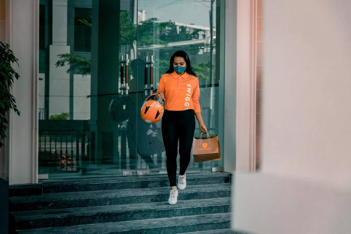 Swiggy delivery executive