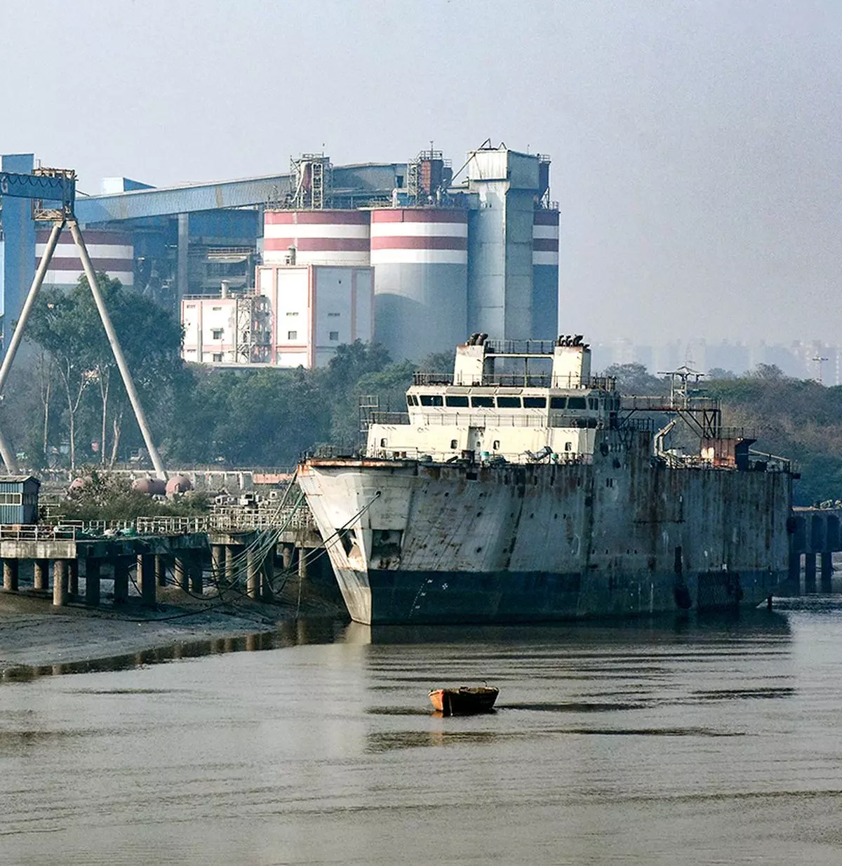 ABG shipyard in Mumbai