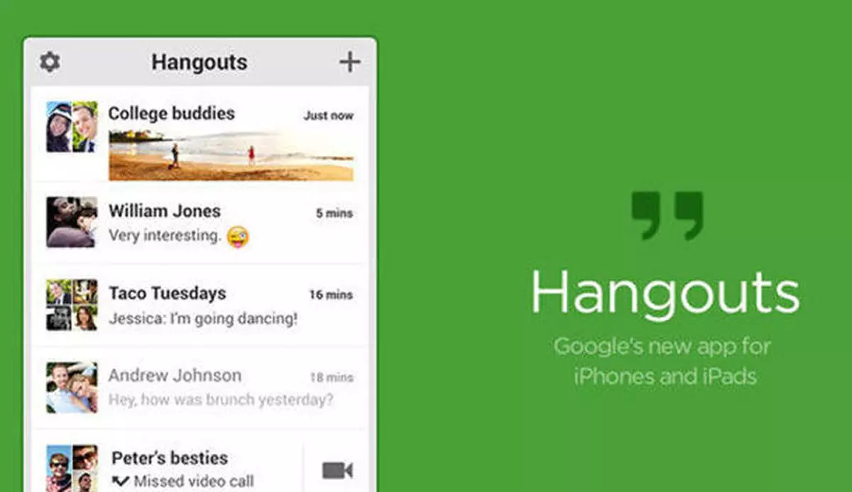 google hangouts stopped working