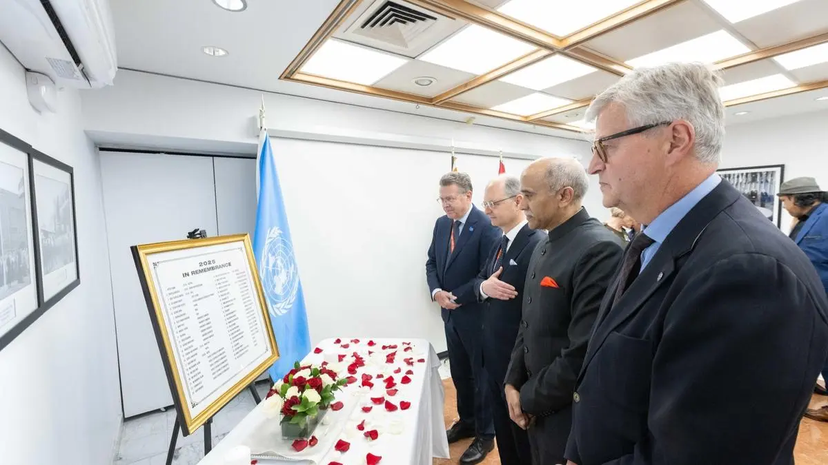 India underscores unflinching commitment to UN peacekeeping as world marks International Peacekeepers Day
