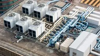District cooling is more efficient than individual air conditioning units or centralised systems for single buildings District cooling is more efficient than individual air conditioning units or centralised systems for single buildings