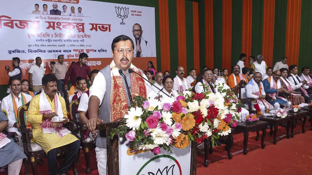 Assam polls: BJP targets Congress over ‘appeasement politics’ in Barak Valley