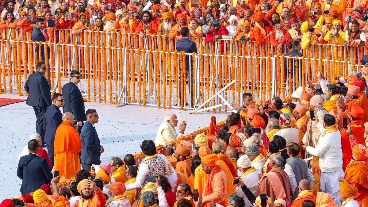 UP Government Takes Measures As Large Crowd Of Devotees Throng Ram ...