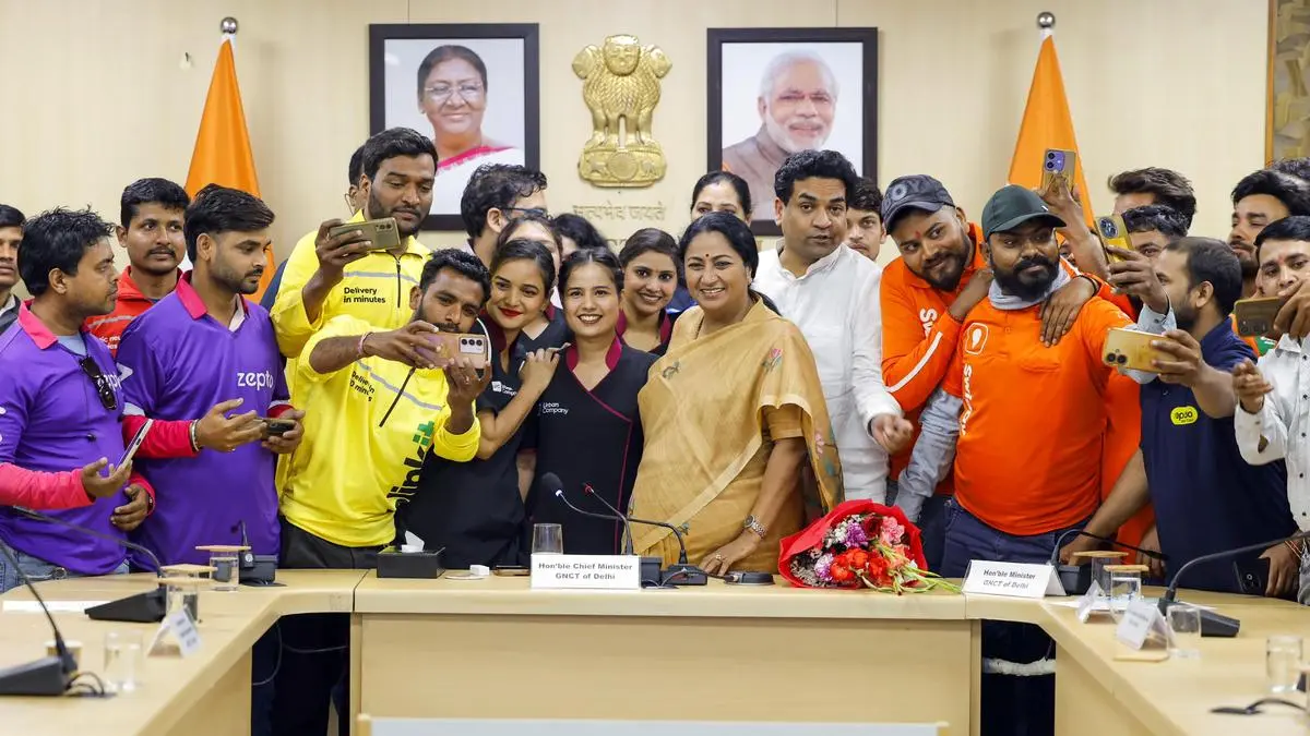 Unorganised, gig workers meet Delhi CM ahead of budget; seek job security, gender-specific policies