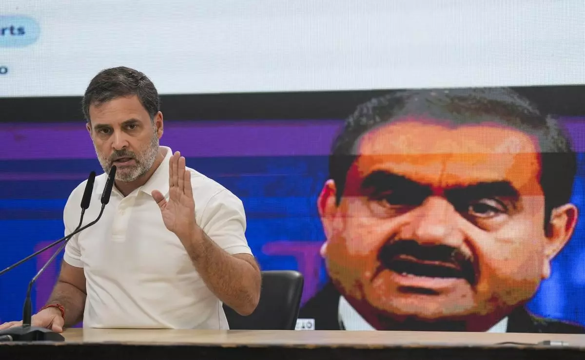 Arrest Gautam Adani, demands Rahul Gandhi following US court indictment in solar power bribery scandal