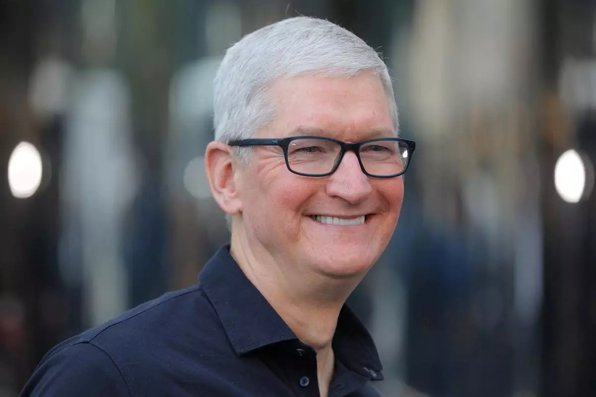 Apple CEO Tim Cook (File Photo)