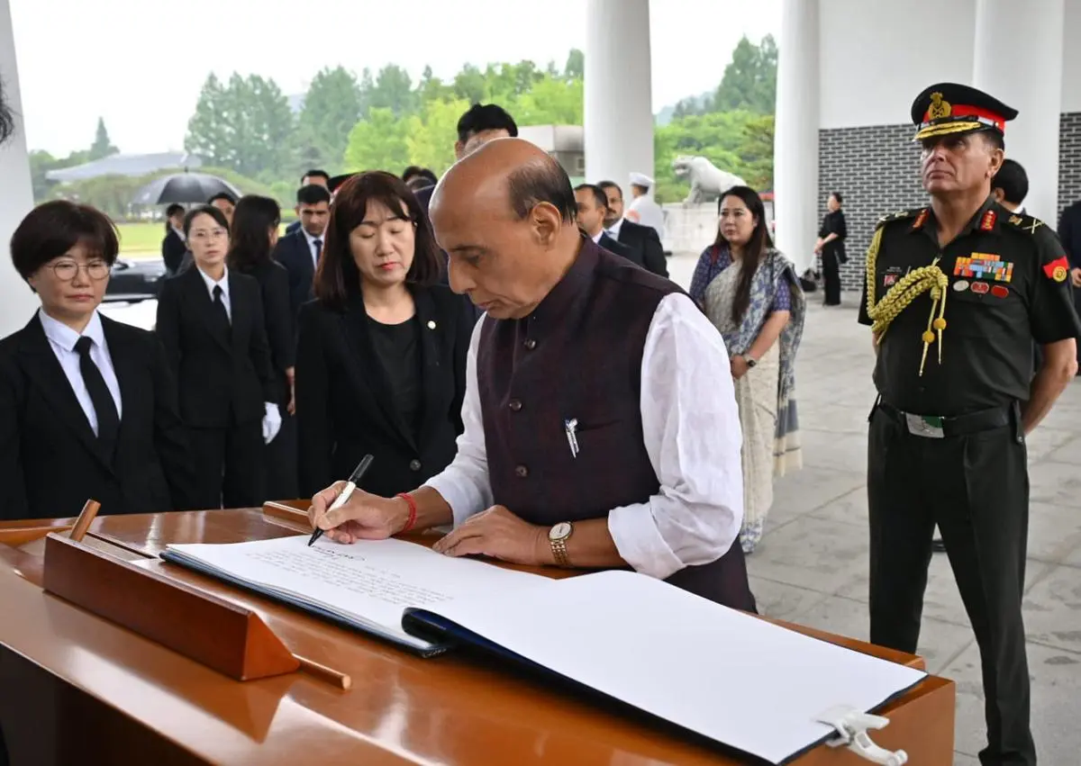 thehindubusinessline.com - India-South Korea seal strategic defence MoU on cybersecurity, information sharing, during Rajnath Singh's Seoul visit