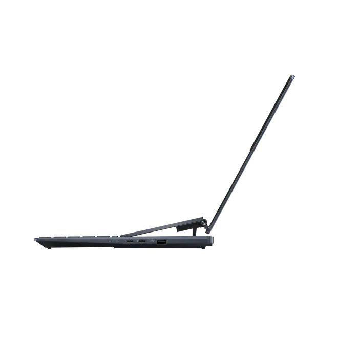The secondary display rises up to a 12-degree angle for better viewing and also allows for better thermal management The secondary display rises up to a 12-degree angle for better viewing and also allows for better thermal management