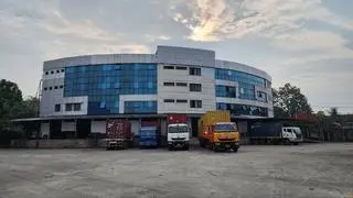 The container freight station of Kerala State Industrial Enterprise