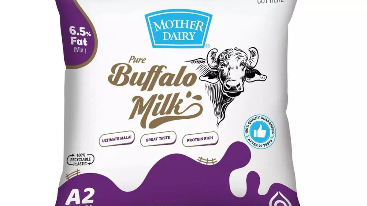 Mother Dairy launches pure buffalo milk variant - The Hindu BusinessLine