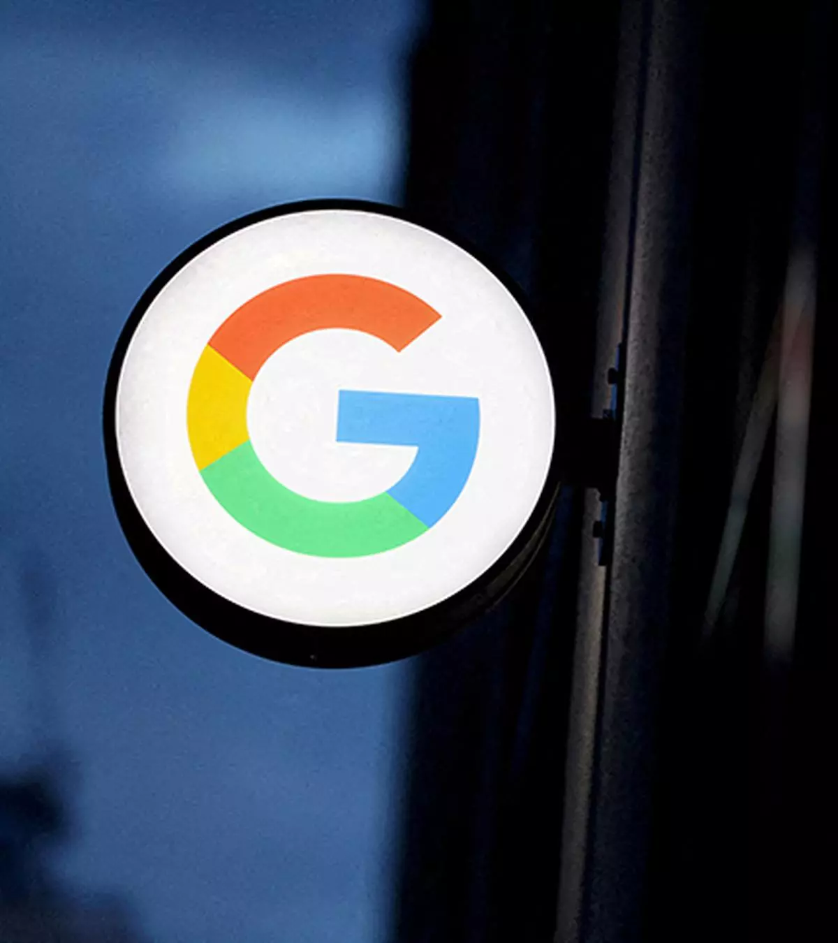 The logo for Google
