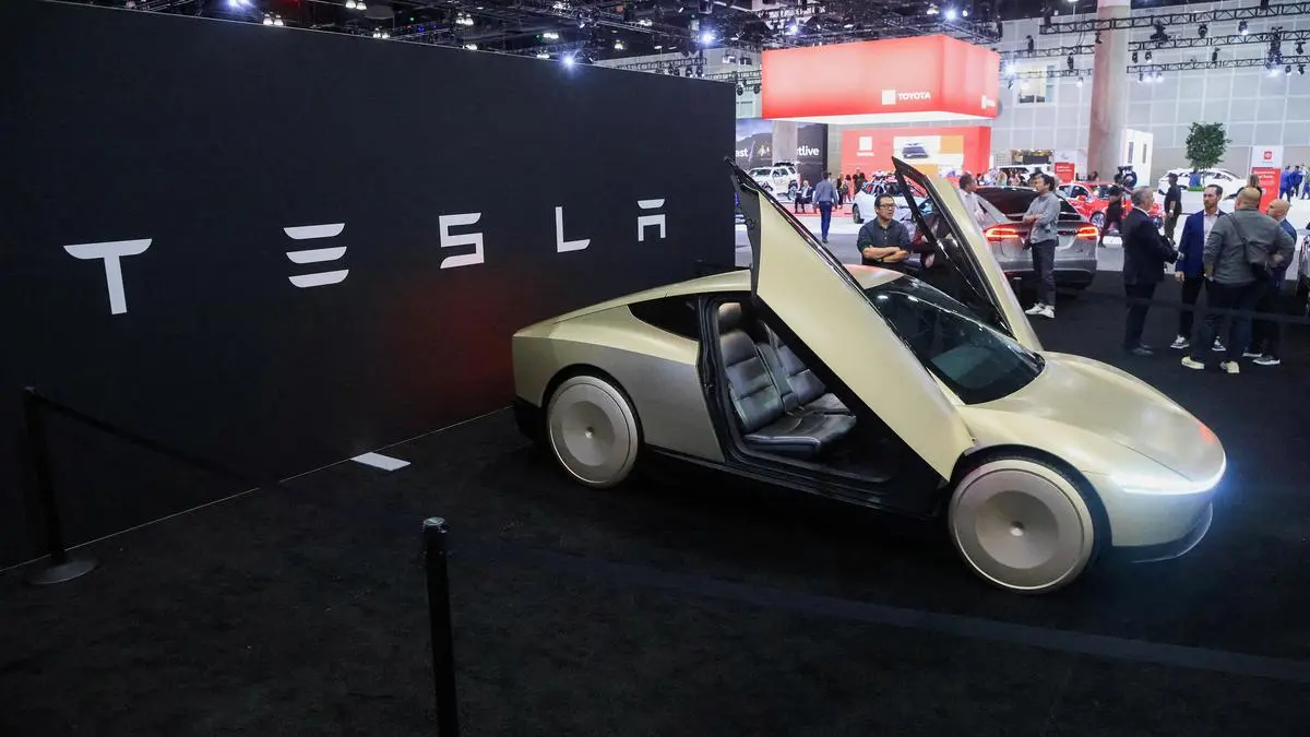 Musk says Tesla has begun producing its Cybercab Robotaxi