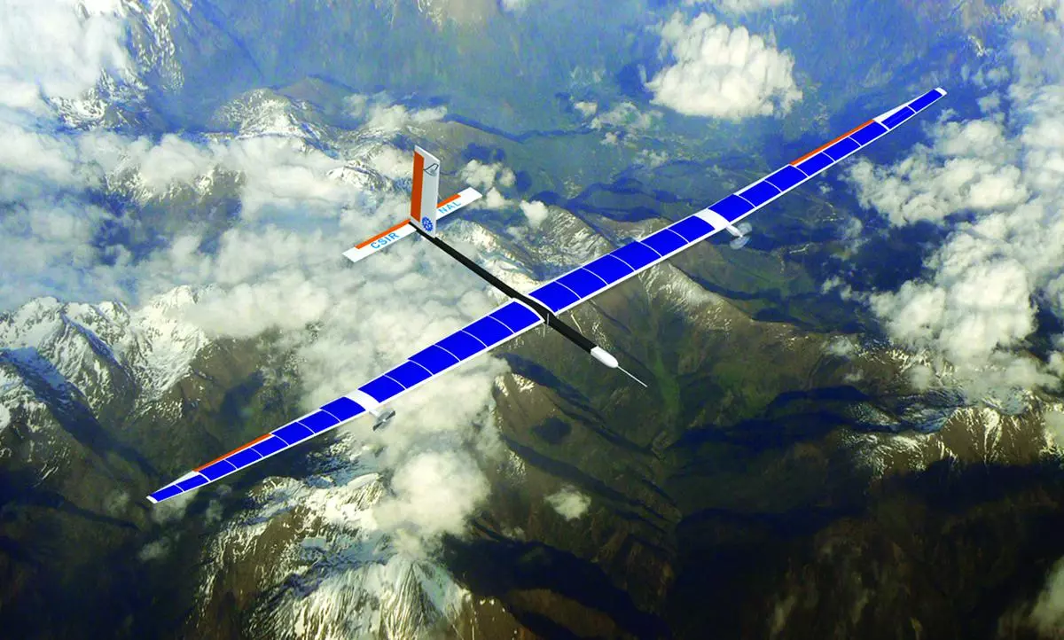 An HAP, or high-altitude platform, is much like a drone, except it can fly at much higher altitudes of 18-20 km above earth