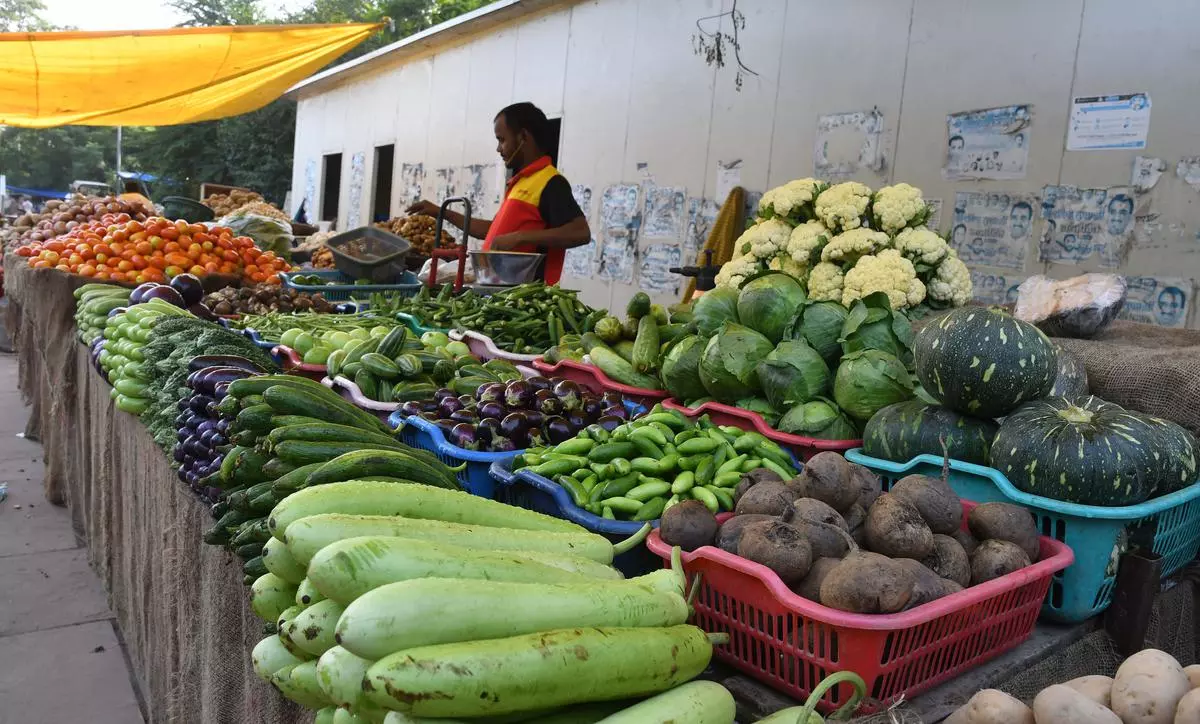 The prices of vegetables have declined significantly 